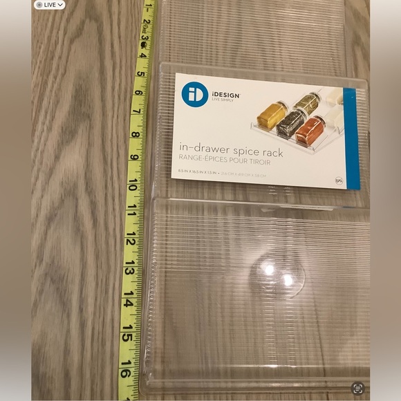 NWT I design in drawer spice rack❤️❤️❤️❤️ - Picture 6 of 7